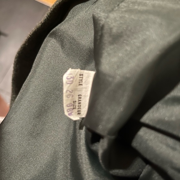 Olive-forest green XS-S ladies’ blazer. - Picture 3 of 3